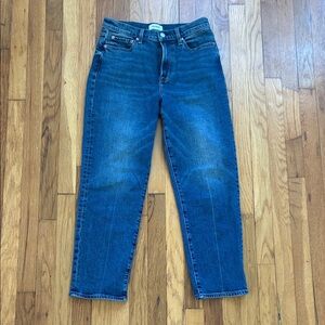 Pistola Charlie Jeans Women’s 28 High Rise Straight Classic Ankle Stretch